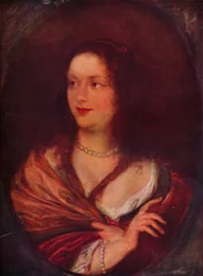 Porträtt av Giovanneta, 1600-talet