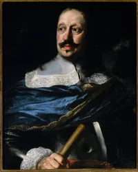 Porträtt av prins Mattias de Medicis (1613-1667) Målning av Justus Sustermans (1597-1681) Florens, Pitti-palatset
