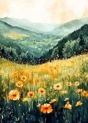 Bergsblommäng