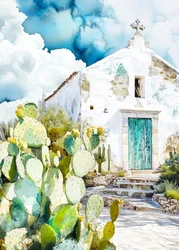 Utsikt över White Chapel Cactus
