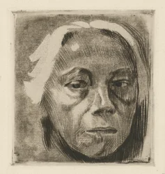 Självporträtt (förkastad version)