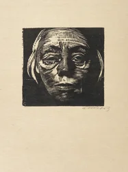 Självporträtt, 1923.