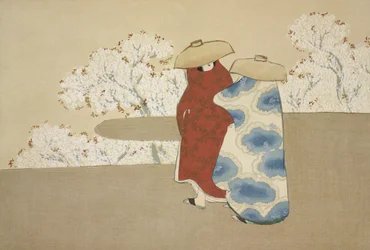 Hanami-säsongen från Momoyogusa