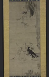 Choyo: Monk Sewing under Morning Sun, c.1350 eller tidigare