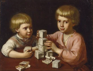 Barn som leker, 1837