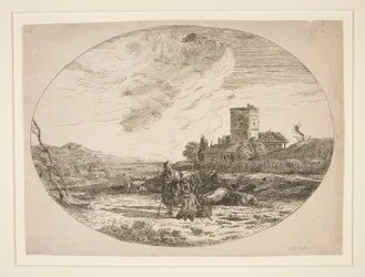 Bukoliskt landskap