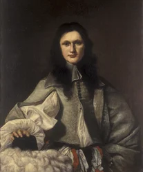 Porträtt av Ignác Jetich Vitanovský av Vlkovice, 1669
