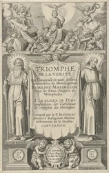 Titelsida för: Triomphe de la Verite, 1624