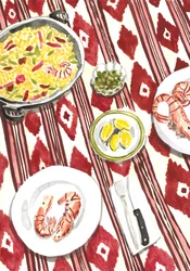 Spansk paella