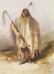 Pehriska-Ruhpa, Hidatsa-krigare