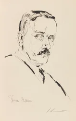 Porträtt av Thomas Mann 1875-1955, 1924.