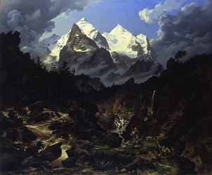 Wetterhorn, 1830.