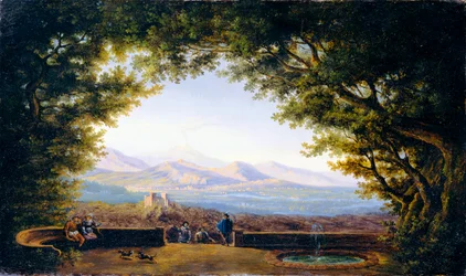 Altan med vid utsikt (kopia efter Karl Friedrich Schinkel)