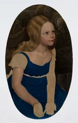 Porträtt av konstnärens dotter Marie