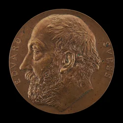Eduard Suess, 1831-1914, geolog [framsidan], 1897.