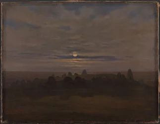 Stenåldershögen, ca 1820 (olja på duk)