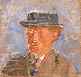 Porträtt av målaren Edvard Weie