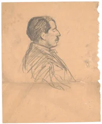 Porträtt av Ernst Goldschmidt