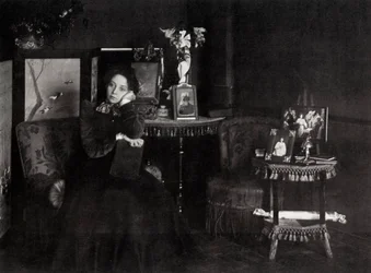 Vera Fedorovna Komissarzhevskaya, rysk astress, c1900