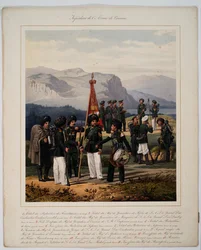 Ryska kaukasiska arméns infanteri, 1867