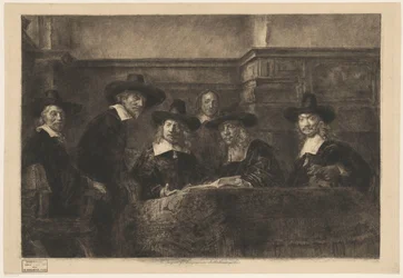 The Staalmeesters, efter Rembrandt.