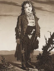 De unga tiggarna, ca. 1800.