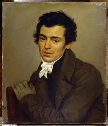 Porträtt av arkitekten Konstantin Thon (Porträtt av arkitekten Konstantin Thon) - Målning av Karl Pavlovich Briullov (Brioullov) (1799-1852), olja på duk