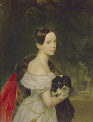 Porträtt av Ulyana M. Smirnova, 1837-1840