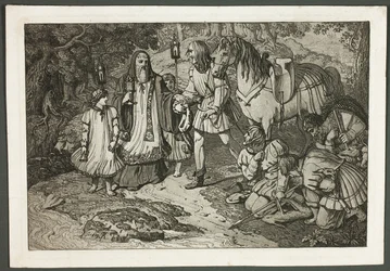 Rudolph av Habsburg och prästen