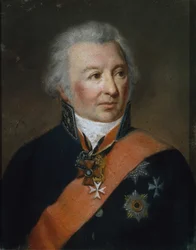Porträtt av Alexander Alexandrovich Sablukov 1749-1828, 1819