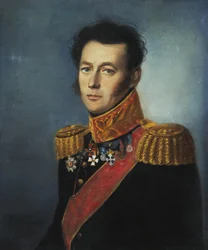 Porträtt av general Ivan Skobelev 1778-1849, 1826