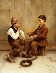 Välj en hand, 1889