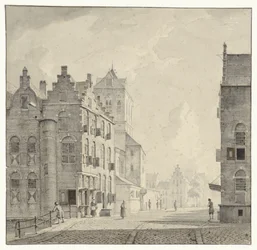 På marknaden i Delft