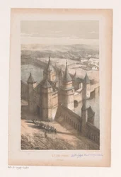 Stadsporten på 1200-talet Stedeport (1200-talet) (titel på objekt)