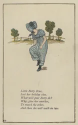 Little Betty Blue (färg litho)