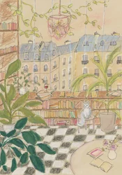 Antik bokhandelskatt från Paris
