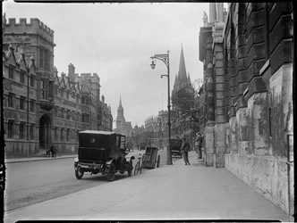 High Street, Oxford, Oxfordshire, 22/04/1924 (s/v foto)