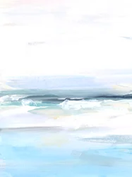 Ocean Tide 1, 2023 (akryl på papper)