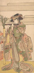 Den tredje Segawa Kikunojo som kvinna, ca. 1780.