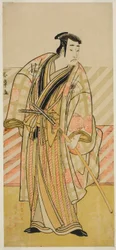 Skådespelaren Onoe Matsusuke I i en oidentifierad roll