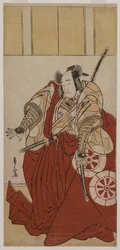 Matsusuke Onoe As thin Sadamitsu, 1781.