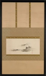 Landskap, Edo-period, ca. 1801-1802.