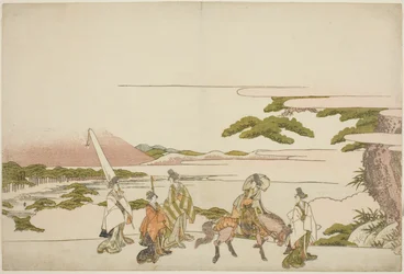 Parodi på Ariwara no Narihiras resa österut