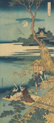 Tryck från serien "A True Mirror of Chinese and Japanese Poems