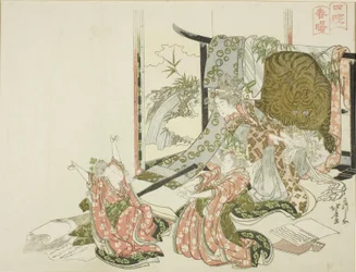 The Four Sleepers in Spring Dawn (Shisui shunsho)