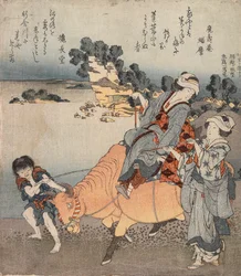 Utsikt över Koshigoe från Shichiri-ga-hama