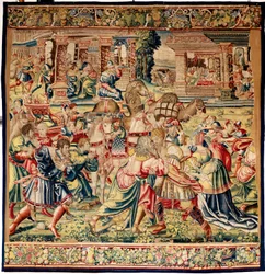 Katedralen (Katedralen Notre Dame). Gobeläng.