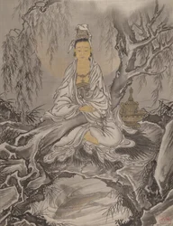 White-Robed Kannon , ca. 1887.