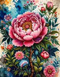 Ljusrosa pion