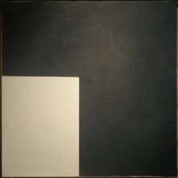 Svart och vitt. Suprematistisk komposition
